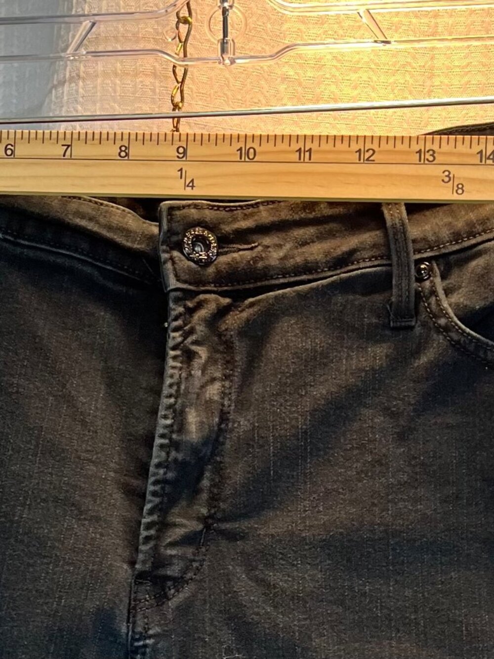 Levi's The Original Jean Leggings Black size 20 - Picture 2 of 8